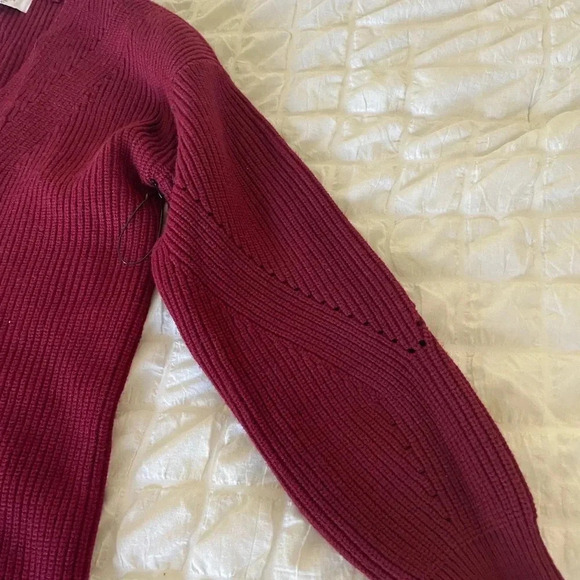 Lacademie Aurelie Maroon sweater dress - Picture 5 of 10